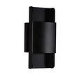 Load image into Gallery viewer, Modern LED Wall Sconce Lighting Fixture, 11W, 3000K, Dimmable, Body Finish Matte Black / Sand White