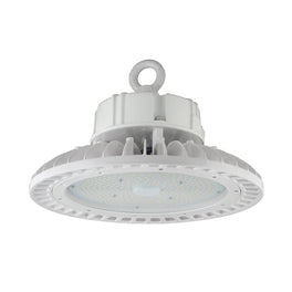 150W UFO LED High Bay Light, 5700K (Daylight White), 525 Watt Replacement, 21750lm, Dimmable, UL, DLC, White