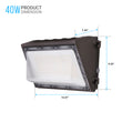 Load image into Gallery viewer, LED Wall Pack Light with Photocell, 40W, 5700K, 6300LM, AC120-277V, Waterproof, UL &amp; DLC Listed