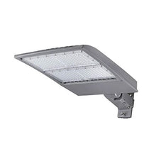 Load image into Gallery viewer, 300w-led-pole-light-with-photocell-5700k-universal-mount-silver-ac100-277v