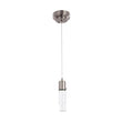 Load image into Gallery viewer, 8W - Pendant Ceiling Light Fixture - Dimmable 3000K (Warm White) - Seedy Glass Shade, Dimmable, 400 Lumens, ETL Listed
