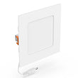 Load image into Gallery viewer, Square 4-Inch Ultra Thin LED Recessed Light with Junction Box: 9W, 650LM, Suitable for Damp Locations, Dimmable Ceiling Mount Light Trim for Office, Kitchen, Bedroom, Bathroom