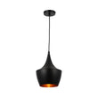 Load image into Gallery viewer, Matte Black Pendant Lighting, Gourd style, E26 Base, Steel Body, UL Listed