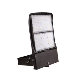 300W LED Flood Light, IP65 Waterproof, 42000lm, 1050 Watt Replacement, 5700K, Bronze, Dimmable