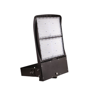 240W LED Flood Light, 34000Lm Security Lights 5700K, IP65 Rated, Bronze, Dimmable, 100-277 Volt