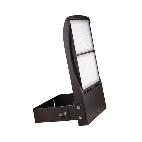 240W LED Flood Light, 34000Lm Security Lights 5700K, IP65 Rated, Bronze, Dimmable, 100-277 Volt