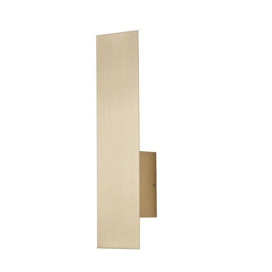 Decorative indoor Wall Sconce, Dimension W 5 x H 20 x E 3.5 Inch, Frosted Glass Diffuser