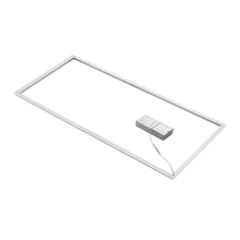 Load image into Gallery viewer, 2x4 FT LED T-Bar Panel Light, 40W/50W/60W Wattage Adjustable, 3000K/4000K/5000K CCT Changeable, Dimmable, 6600LM, ETL &amp; DLC Listed, Perfect For Offices, Schools, Hospitals