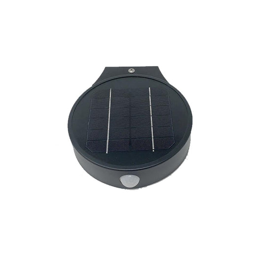 Smart LED Solar Wall Lamp with PIR Sensor, Round, HY06WSRB
