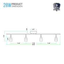 Load image into Gallery viewer, led-wall-mounted-round-track-lights