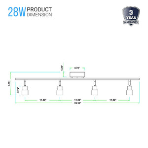 led-wall-mounted-round-track-lights