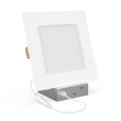 Load image into Gallery viewer, 6&quot; 12W LED Slim Panel Recessed Ceiling Light with Junction Box, Square
