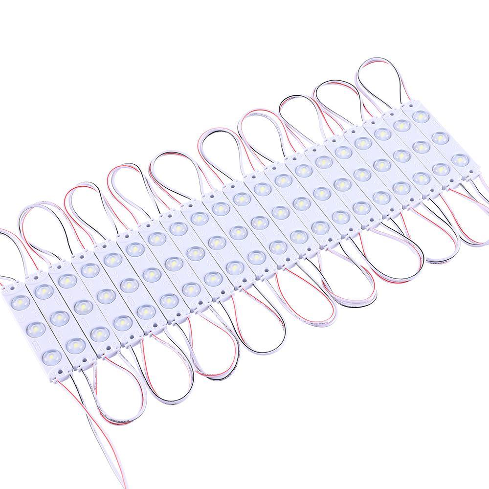 1 Watt Led Module LED Module Lights, Pure White, 3LEDs/Mod, DC12V, 1W, LED Waterproof De ...