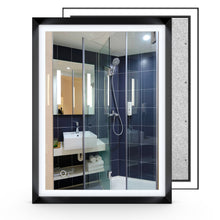 Load image into Gallery viewer, Bathroom Vanity LED Lighted Mirrors with Frame, CCT Remembrance, Defogger, Magnum Style