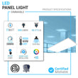 Load image into Gallery viewer, 2x4 LED Panel Light - 72W - 4000K - Dimmable - 8280LM