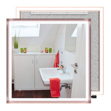 Load image into Gallery viewer, Bathroom Vanity LED Lighted Mirrors with Frame, CCT Remembrance, Defogger, Magnum Style