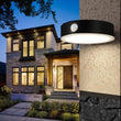 Load image into Gallery viewer, Smart LED Solar Wall Lamp with PIR Sensor, Round, HY06WSRB
