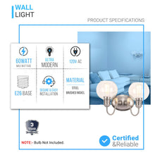 Load image into Gallery viewer, 2lt-3lt-bathroom-vanity-lights-wall-mounting