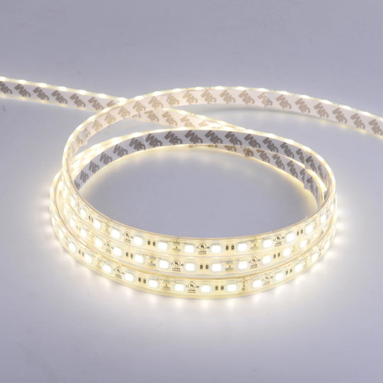 LED Strip Light, Waterproof, 3000K (Soft White)/4000K (Cool White)/6500K (Crystal White), SMD 5050 - 12V - 378 Lumens/ft.