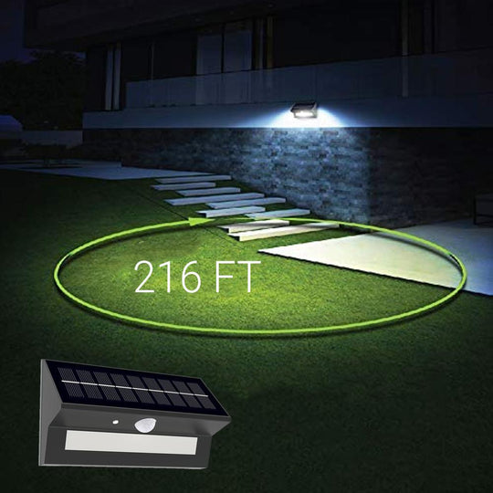 Smart LED Solar Wall Lamp with PIR Sensor