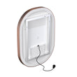 Load image into Gallery viewer, Rose Gold Frame LED Bathroom Vanity Mirrors, 24 X 36 Inch, 2160LM, Defogger, Touch Sensor Switch, CCT Remembrance