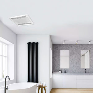 Bathroom Exhaust Fan, 50 CFM, 2.5 Sones, ETL Listed, Ceiling Mounted