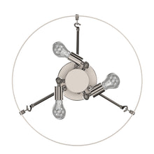 Load image into Gallery viewer, Semi Flushmount Drum Ceiling Light, E26 Base, Steel Cage Matte Black Finish, 3 Years Warranty, UL Listed