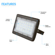 Load image into Gallery viewer, 50W LED Flood Light Features 