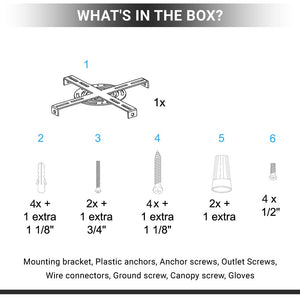 5-Light, Modern Circular Chandelier, 3677 Lumens, Wheel Chandelier, 92W, 3000K (Warm White), Dimension: 50.1''x31.6''x110'