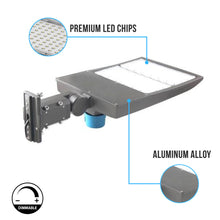 Load image into Gallery viewer, 300W LED Pole Light With Photocell