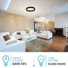 Load image into Gallery viewer, led-ring-flush-mount-ceiling-light-dimmable