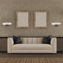 Load image into Gallery viewer, Wall Sconces and Wall Light Fixtures, 9W, 3000K (Warm White), 500 LM, Brushed Nickel Finish