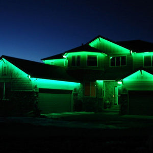 Outdoor RGB LED Strip Lights, 12V LED Tape Light w/ DC Connector,SMD 5050, 63 Lumens/ft