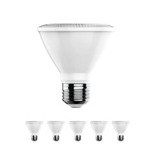 Load image into Gallery viewer, LED Flood Light Bulbs PAR30 Short Neck Dimmable 12 Watt 3000K 800 Lumens 120V E26 Base Damp Location