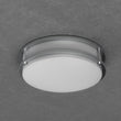 Load image into Gallery viewer, 12-Inch Double Ring Dimmable LED Flush Mount Ceiling Light, 14 Watt (50W Equivalent), 1100lm, 3000K Warm White, Brushed Nickel Finish