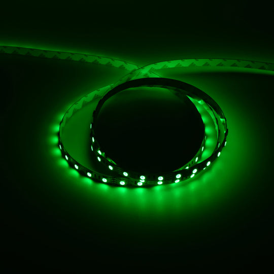 Outdoor RGB LED Strip Lights, 12V LED Tape Light w/ DC Connector,SMD 5050, 63 Lumens/ft