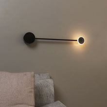 Load image into Gallery viewer, led-wall-sconce-3w-head-3000k-black-wall-sconces-lighting