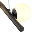 Load image into Gallery viewer, 4-Lights, Linear - Chandeliers - Lighting, Matte Black, 40W, 3000K, Pendant Mounting, Dimmable