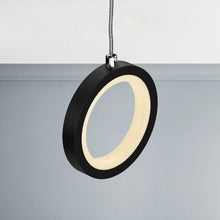 Load image into Gallery viewer, LED Vertical Round Pendant, Modern Pendant Lighting, Dimmable, 400LM, Circline Architectural