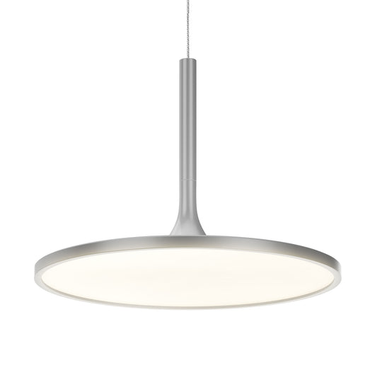 Circular plate pendant light - 41W - 3000K - 2225LM - Diameter 17.3" x 55"H - Dimmable - Pendant Mounting