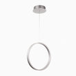 Load image into Gallery viewer, 1-Light, Ring LED Pendant Lighting, Unique Design, 34W, 3000K (Warm White), 1028LM, Dimmable, Aluminum Body Finish,