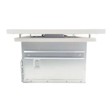 Load image into Gallery viewer, Quiet Exhaust Fan for Bathroom with Square Flat Panel Light 8W, 4000K 1000LM, 50-100 CFM, &lt;0.3-0.7 Sones, Ceiling/Wall Mounted