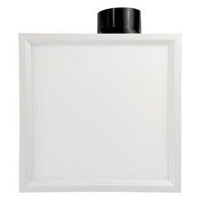 Load image into Gallery viewer, Quiet Exhaust Fan for Bathroom with Square Flat Panel Light 8W, 4000K 1000LM, 50-100 CFM, &lt;0.3-0.7 Sones, Ceiling/Wall Mounted