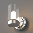 Load image into Gallery viewer, LED Vanity Lighting Fixture, 4000K, Dimmable, Brushed Nickel Wall Mounting Light