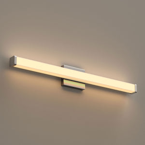 LED Vanity Light Bar Fixture, Rectangle Shape, CCT Changeable (3000K/4000K/ 5000K), LED Wall Mounting Vanity Light