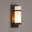Load image into Gallery viewer, Decorative Wall Lamp with White Glass Shade, Dimension: W4.5&quot;*H13.5&quot;*E4&quot;
