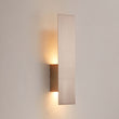 Load image into Gallery viewer, Decorative indoor Wall Sconce, Dimension W 5 x H 20 x E 3.5 Inch, Frosted Glass Diffuser