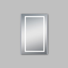 Load image into Gallery viewer, 24 X 36 Inch LED Lighted Bathroom Mirror Cabinet, On/Off Switch, Double Sided Mirror, Benign Style