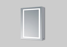 Load image into Gallery viewer, LED Bathroom Mirror Medicine Cabinet, Double Sided Mirror, On/Off Switch, Hector Style