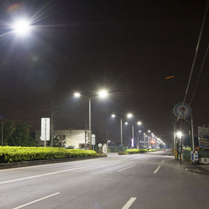 300W Commercial Parking Lot Lights  With Photocell & Motion Sensor, 5700K, Universal Mount, Bronze, AC100-277V, Led Street Light